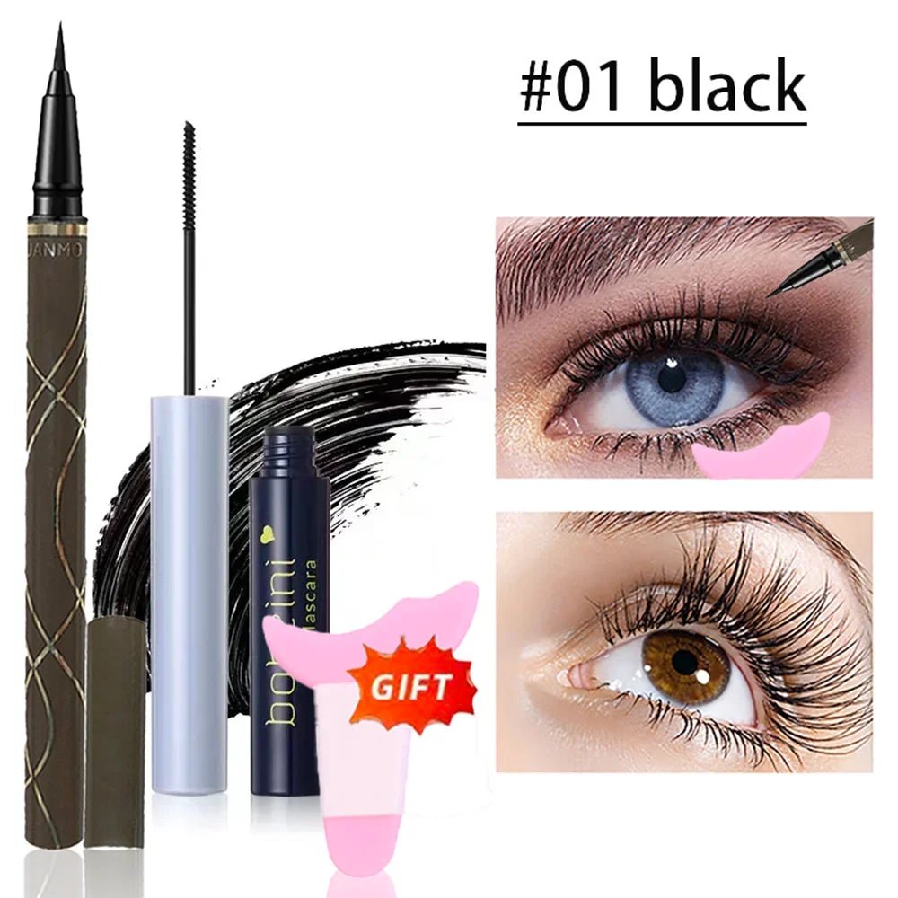 JUJU Dream Silk Fiber Mascara — Lengthening, Volumising, Waterproof & Eye Safe - Mzunye