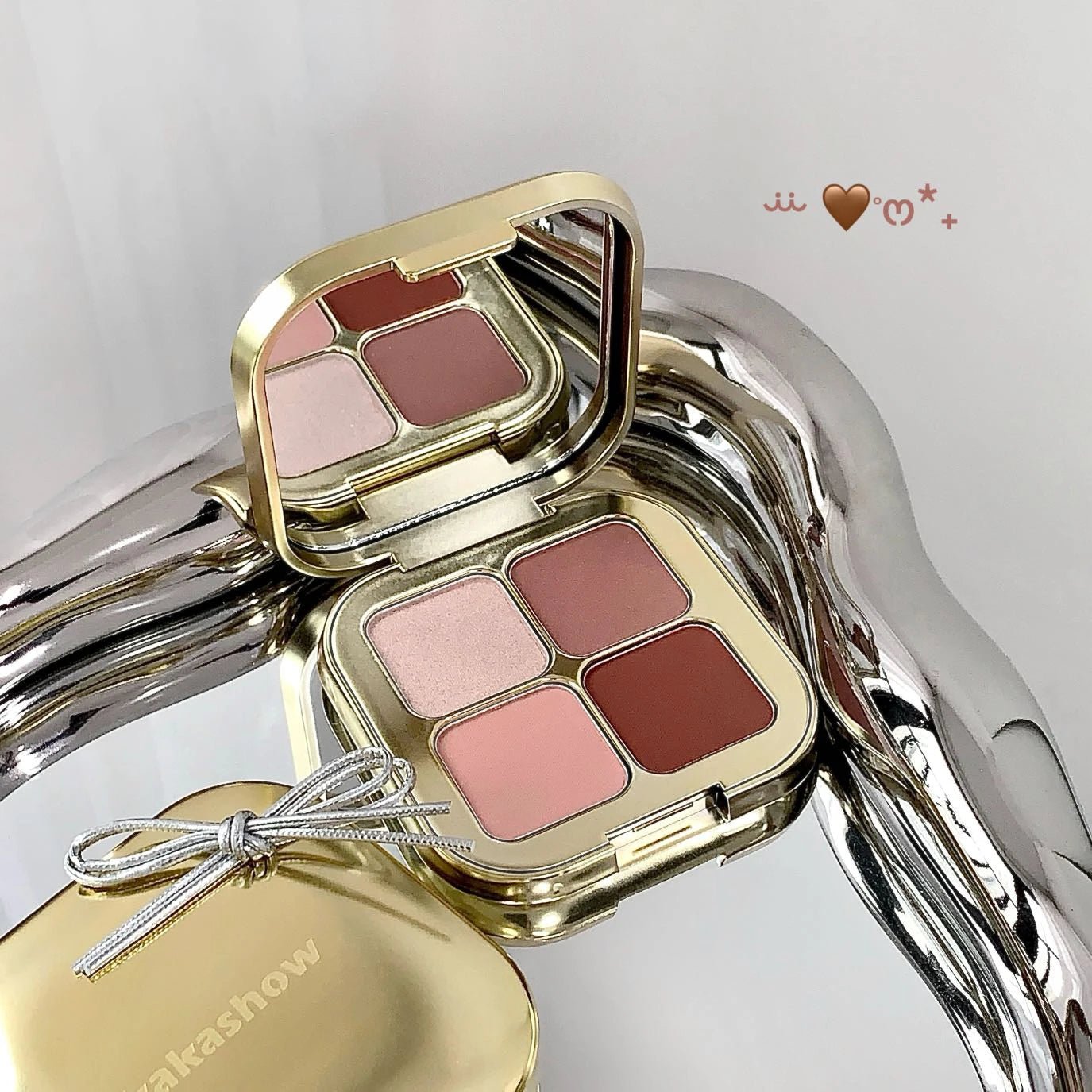 Kakashow Sunset Magic Eyeshadow Palette — Pearl & Matte Korean Eye Makeup - Mzunye