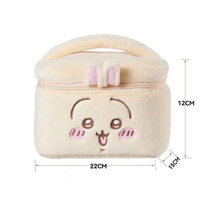 Kawaii Multi - Pocket Cosmetic Bag – Travel Organizer - Mzunye