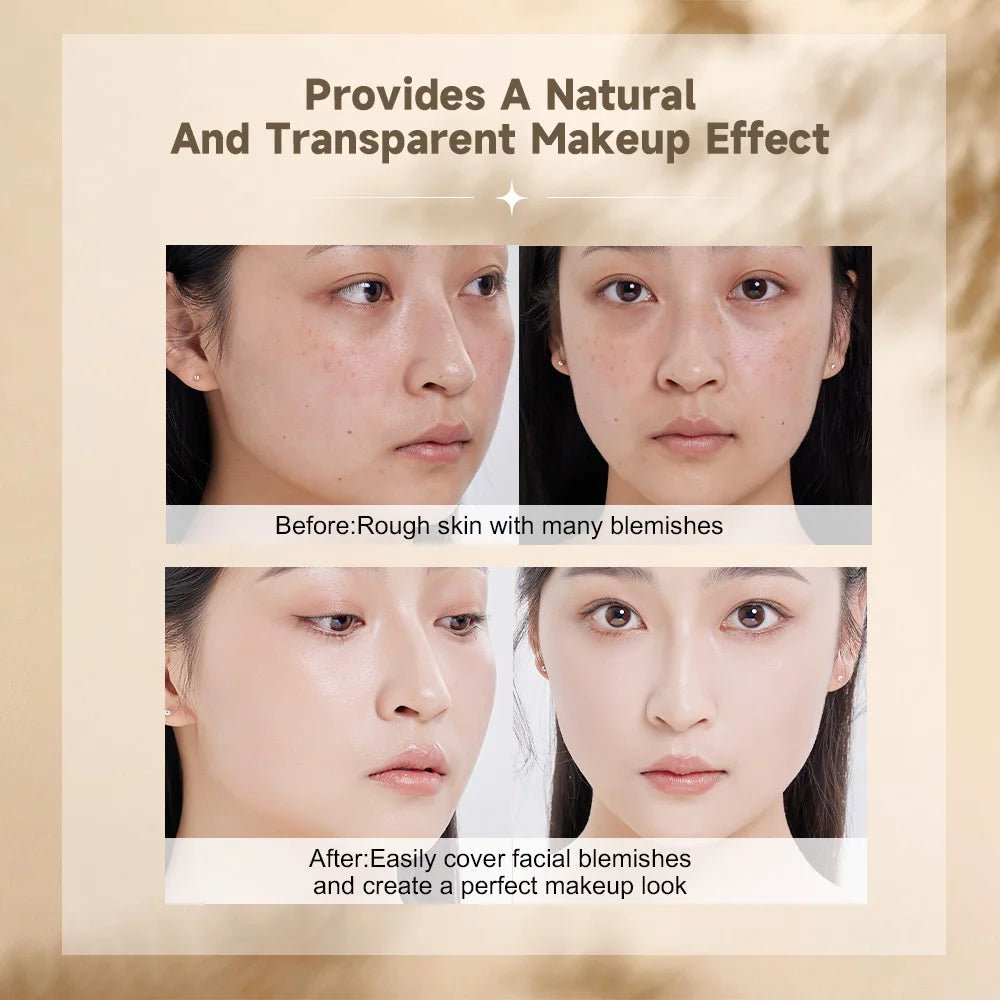Life Girls Dual - Ended Foundation Stick with Brush — Hydrating, Flawless & Long - Lasting - Mzunye