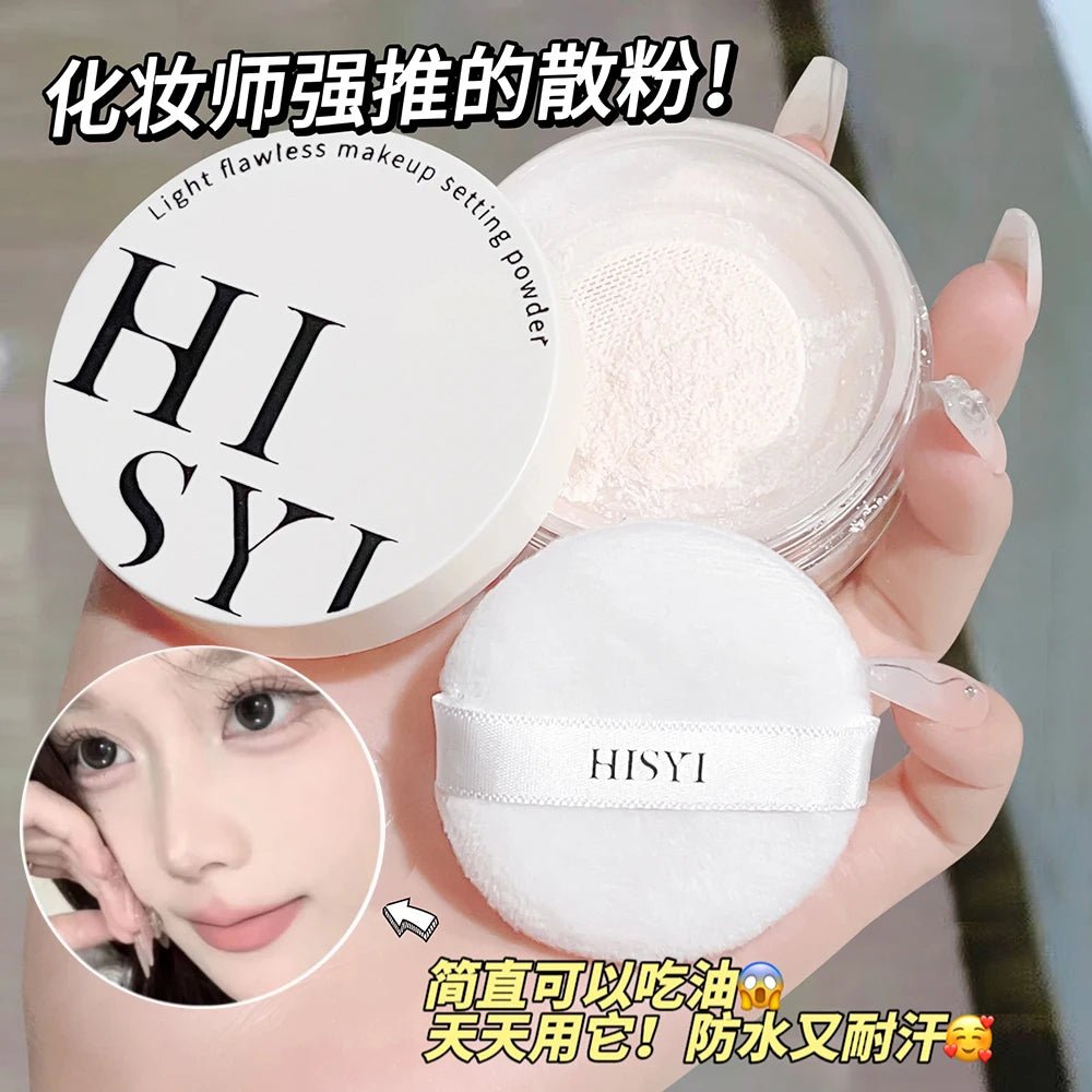 Light Air Loose Powder – Long - Lasting Matte Finish & Oil Control - Mzunye