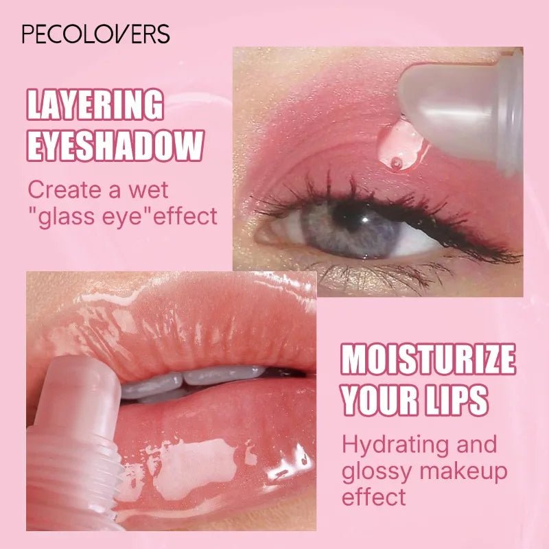 Lip Liner & Lip Gloss Lipstick Suit — Natural Moisturizing Lip Contour & Gloss Set - Mzunye