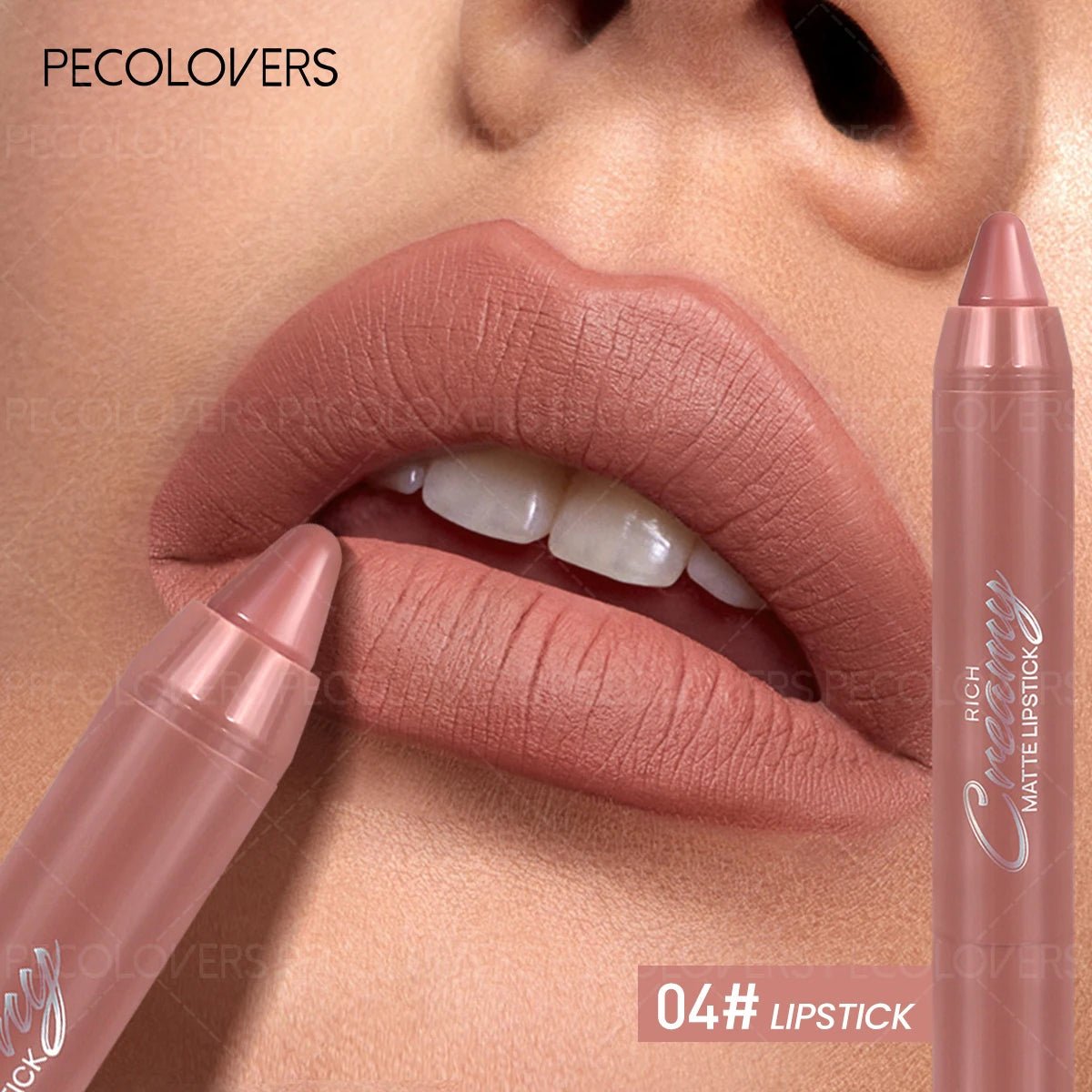 Lip Liner Lipstick — Plumping Contour Lip Pencil for Charming Fuller Lips in 12 Shades - Mzunye