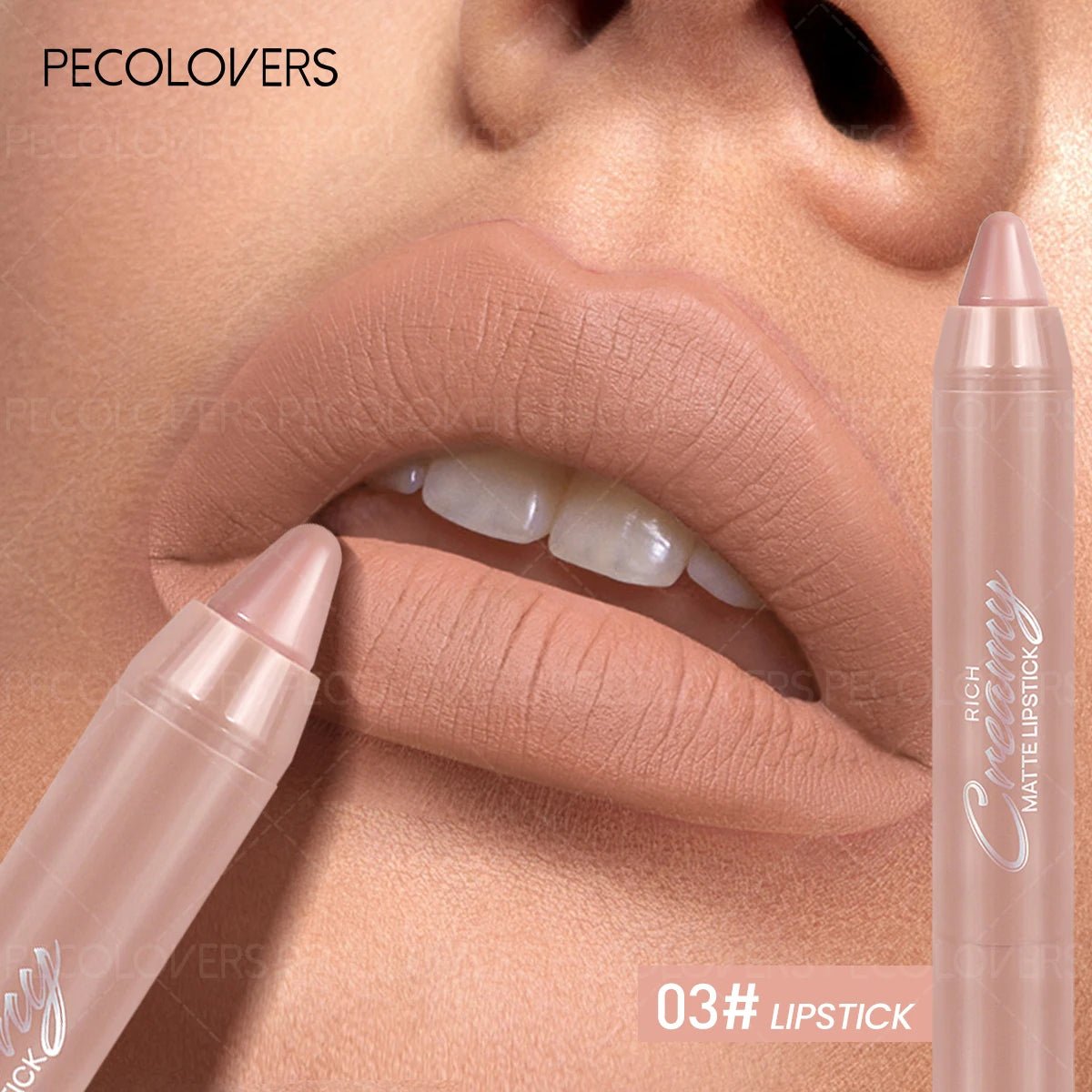 Lip Liner Lipstick — Plumping Contour Lip Pencil for Charming Fuller Lips in 12 Shades - Mzunye