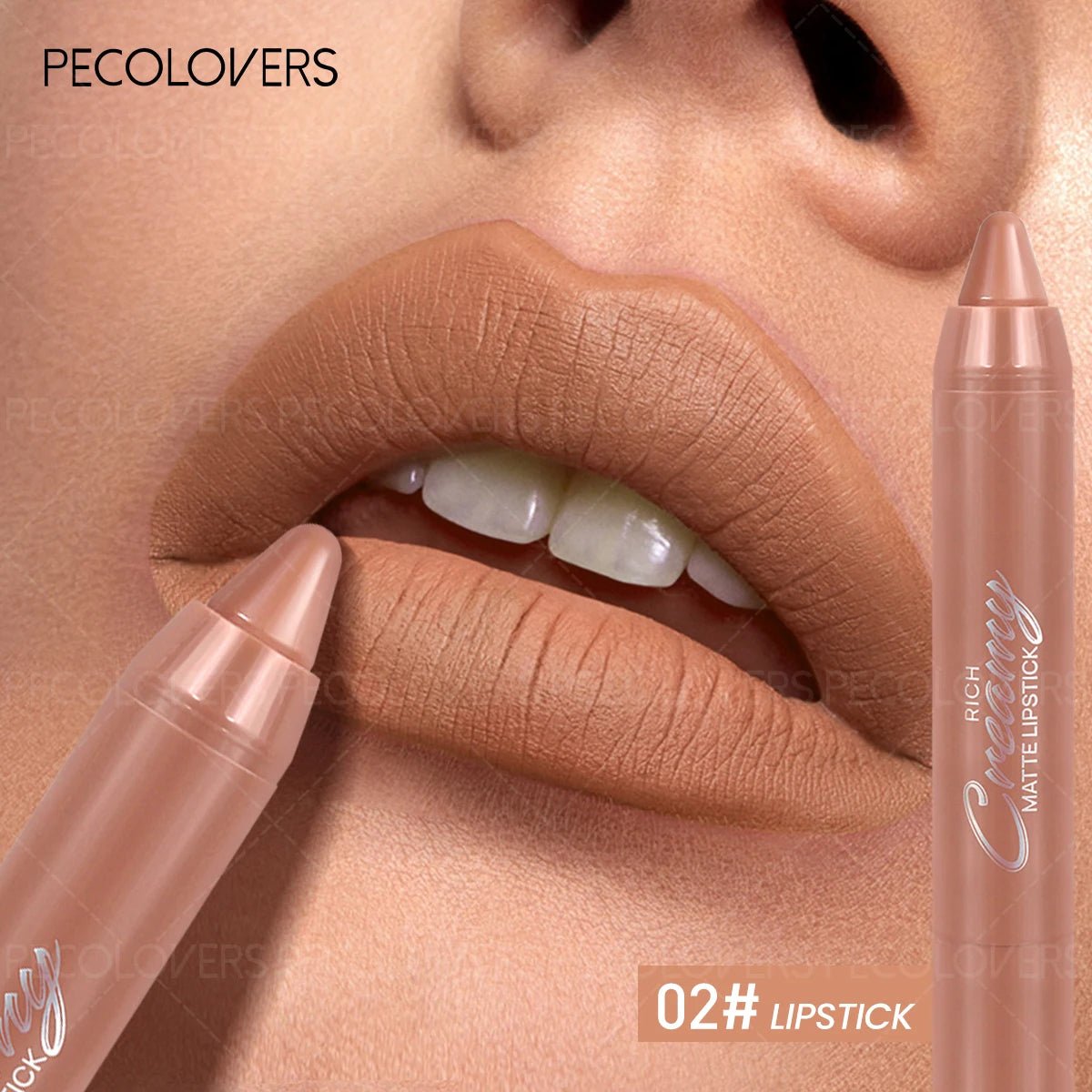 Lip Liner Lipstick — Plumping Contour Lip Pencil for Charming Fuller Lips in 12 Shades - Mzunye