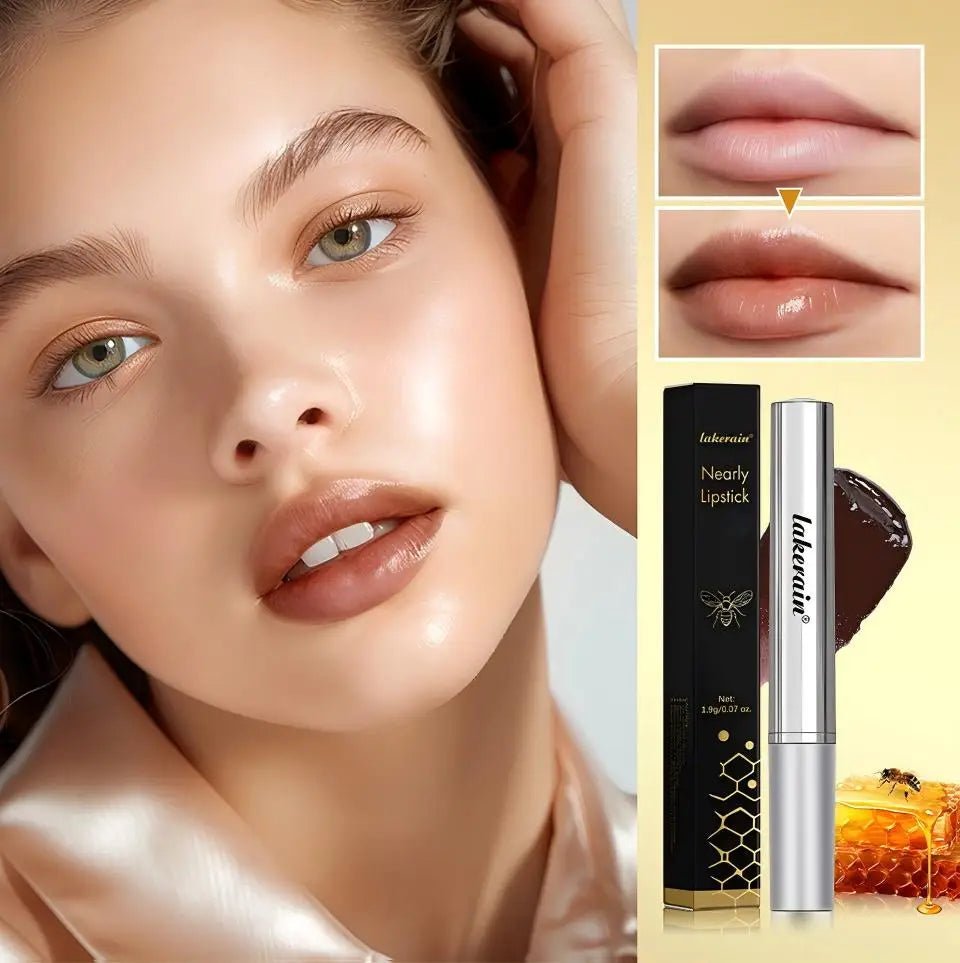 Lip Plumper Gloss & Lipstick — Long - Lasting Moisturizing Natural Plumping Lip Care - Mzunye