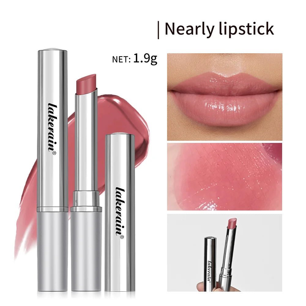 Lip Plumper Gloss & Lipstick — Long - Lasting Moisturizing Natural Plumping Lip Care - Mzunye