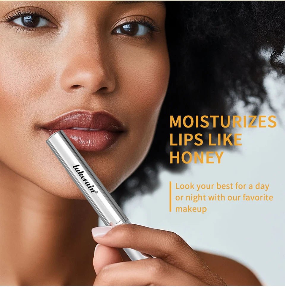 Lip Plumper Gloss & Lipstick — Long - Lasting Moisturizing Natural Plumping Lip Care - Mzunye