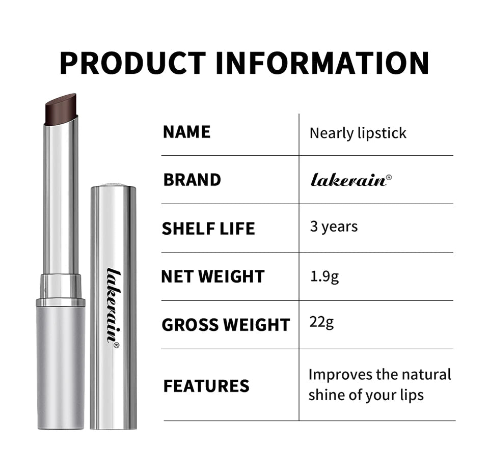 Lip Plumper Gloss & Lipstick — Long - Lasting Moisturizing Natural Plumping Lip Care - Mzunye