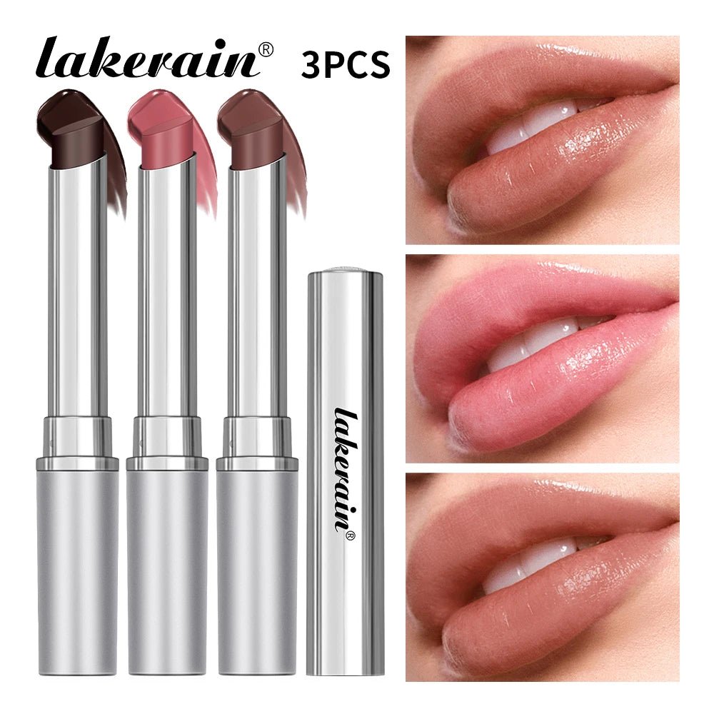 Lip Plumper Gloss & Lipstick — Long - Lasting Moisturizing Natural Plumping Lip Care - Mzunye