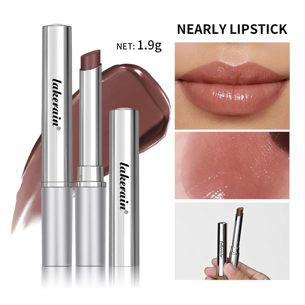 Lip Plumper Gloss & Lipstick — Long - Lasting Moisturizing Natural Plumping Lip Care - Mzunye