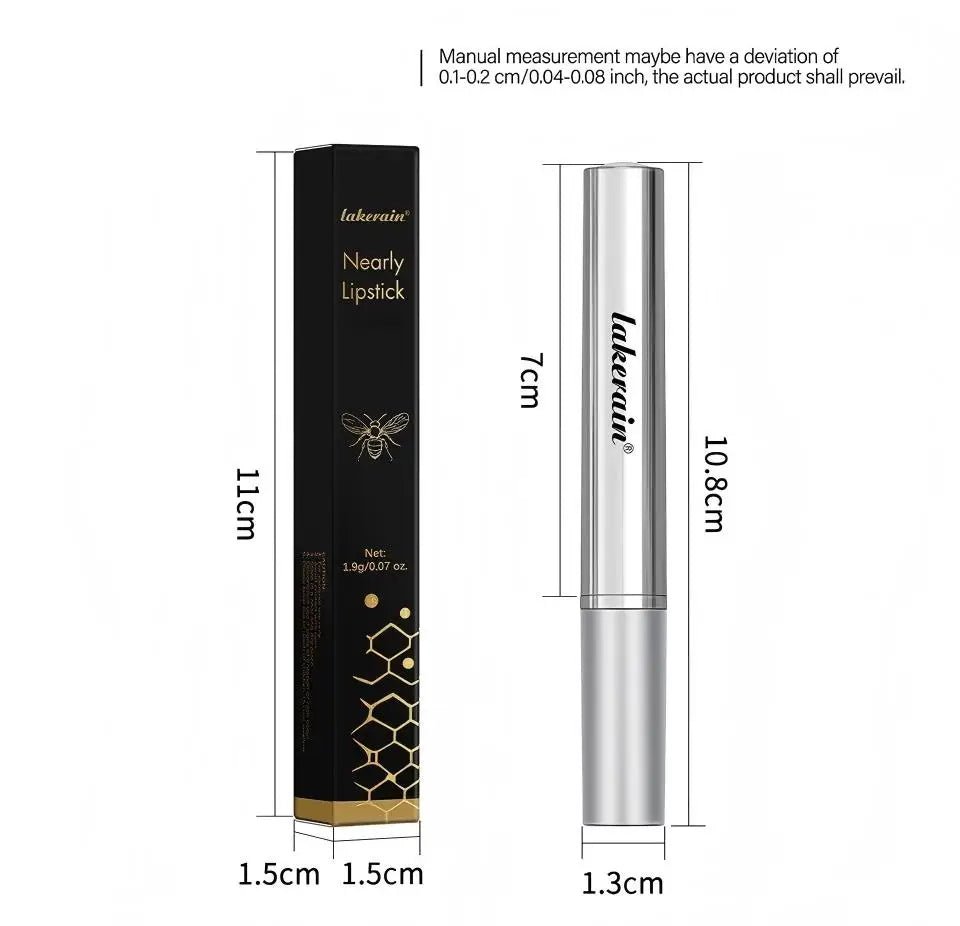 Lip Plumper Gloss & Lipstick — Long - Lasting Moisturizing Natural Plumping Lip Care - Mzunye