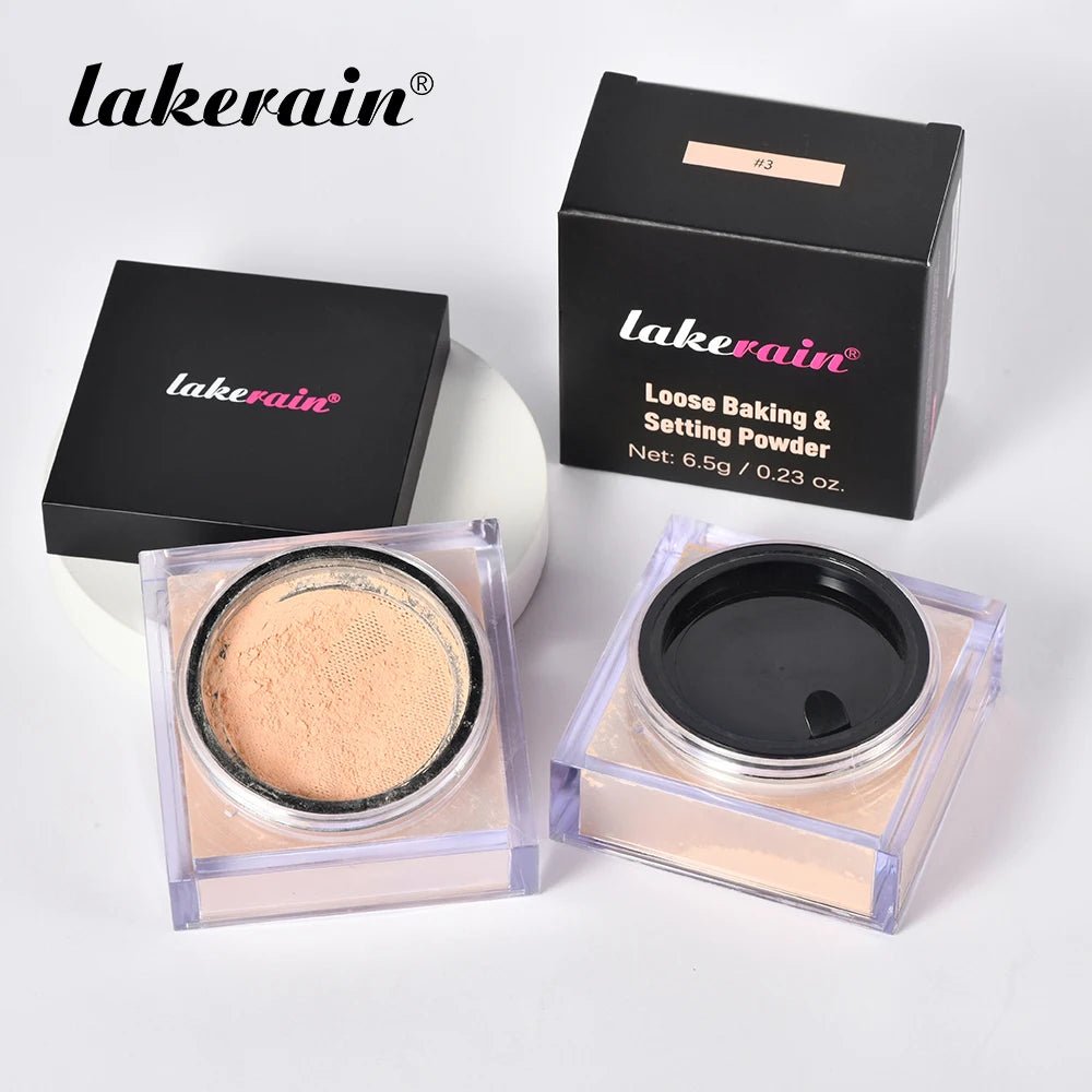 Loose Baking & Setting Powder – Long - Lasting Matte Finish with Oil Control - Mzunye