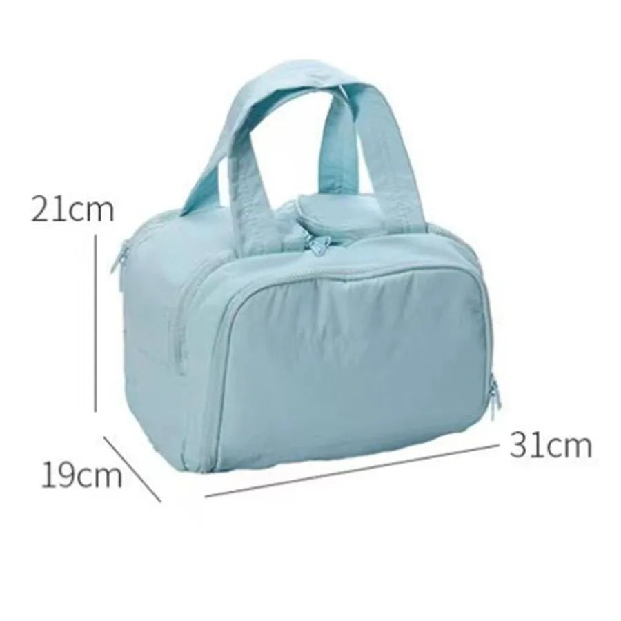 Luxury Large Capacity Cosmetic Bag – Portable Travel Makeup & Toiletry Organizer - Mzunye