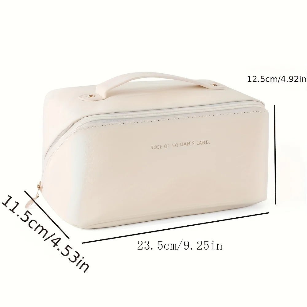 Luxury Travel Makeup Organizer Bag — Zip Cosmetic Case in 4 Colours - Mzunye