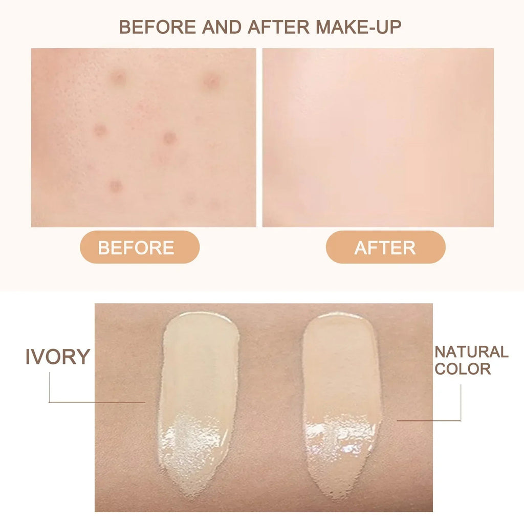 Magic Air Cushion CC Cream — Mushroom Applicator, Full Coverage & Waterproof - Mzunye