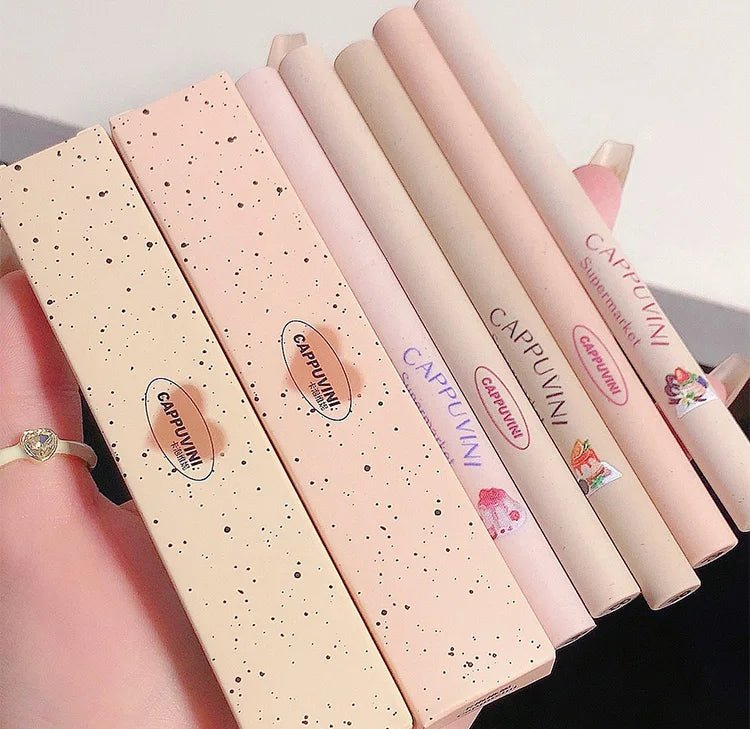 Matte Lip Liner Pen — Waterproof Long - Lasting Lip Outline Lipstick Pencil in 5 Shades - Mzunye