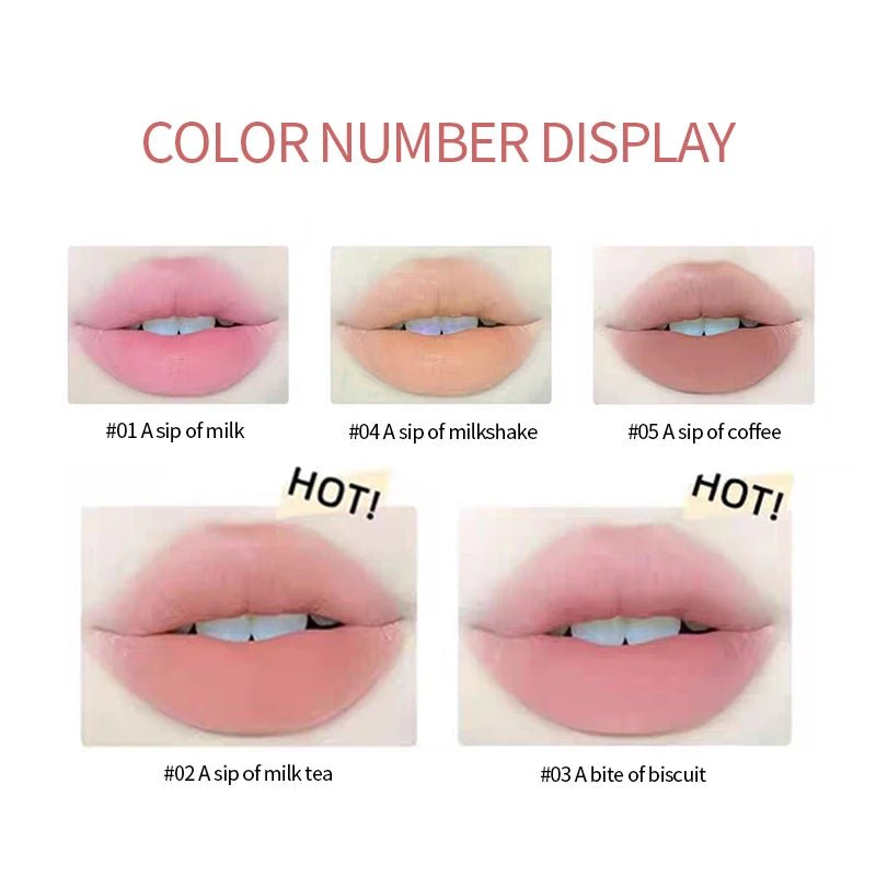 Matte Lip Liner Pen — Waterproof Long - Lasting Lip Outline Lipstick Pencil in 5 Shades - Mzunye