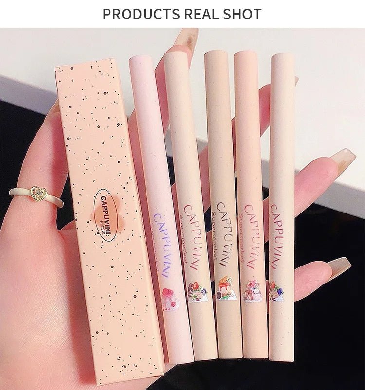 Matte Lip Liner Pen — Waterproof Long - Lasting Lip Outline Lipstick Pencil in 5 Shades - Mzunye