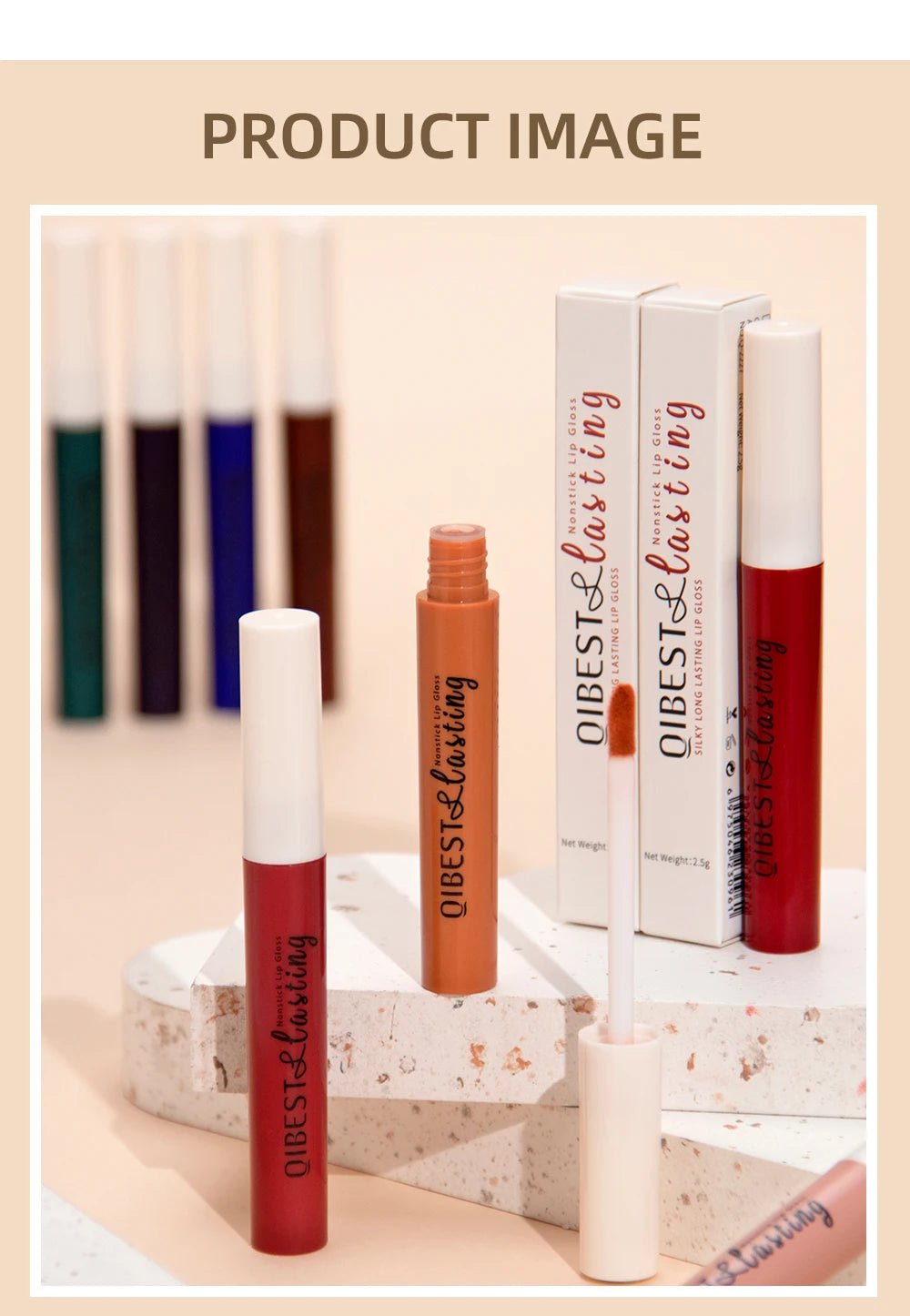 Matte Liquid Lipstick — Waterproof Long - Lasting Velvet Lip Gloss in 24 Natural & Bold Shades - Mzunye