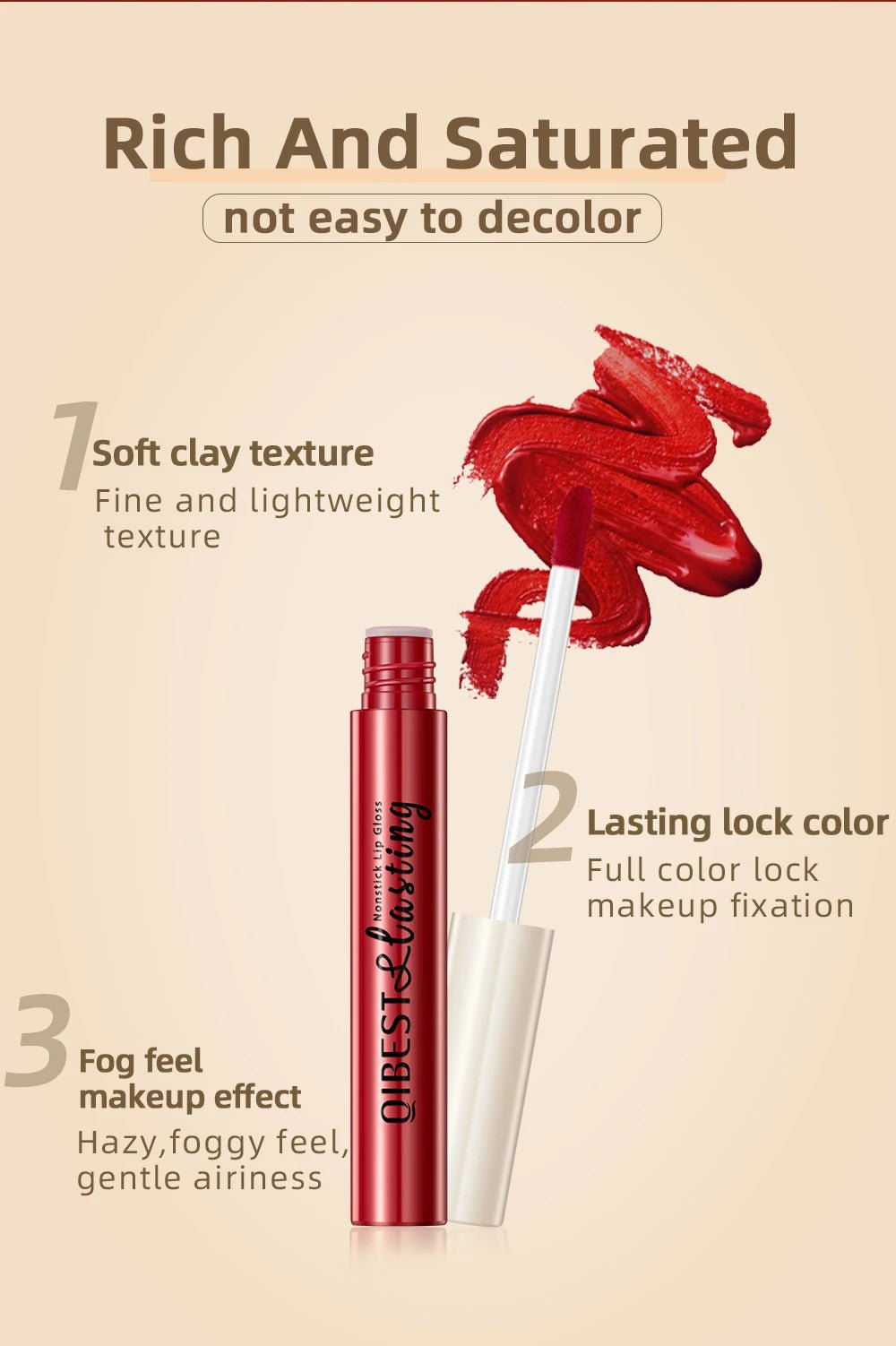 Matte Liquid Lipstick — Waterproof Long - Lasting Velvet Lip Gloss in 24 Natural & Bold Shades - Mzunye