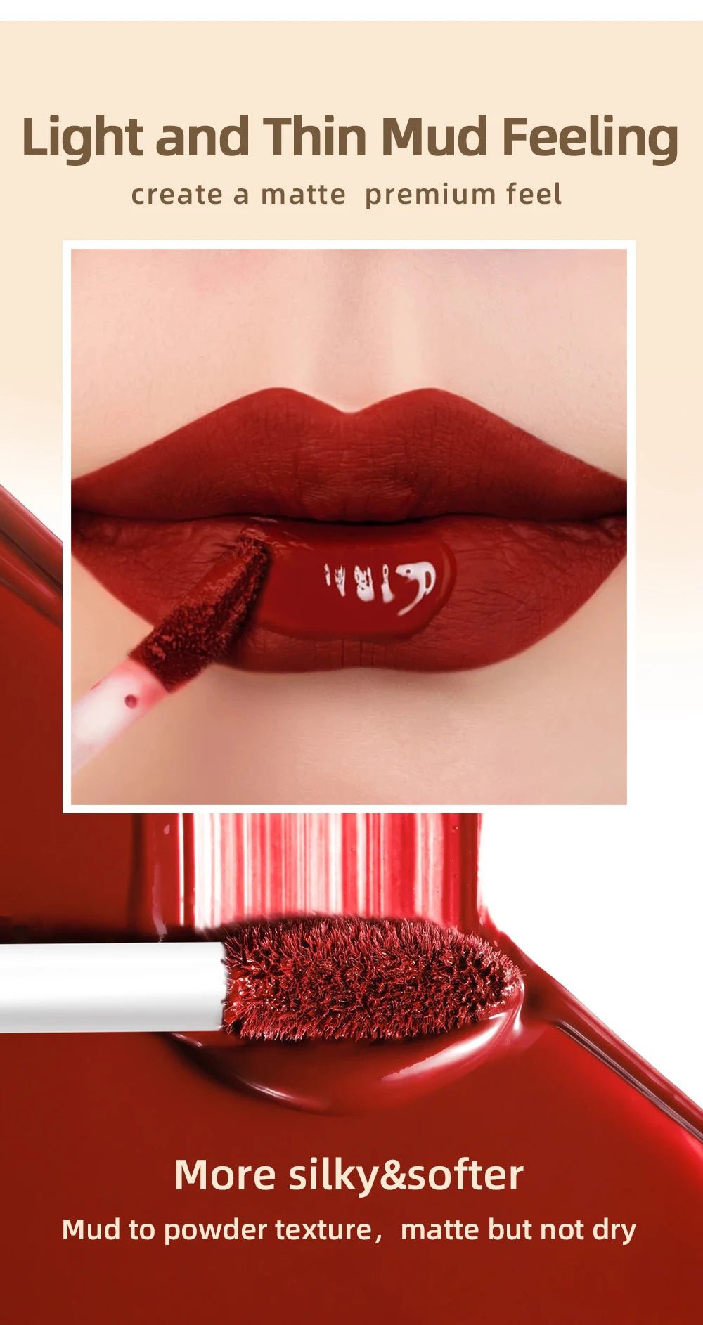 Matte Liquid Lipstick — Waterproof Long - Lasting Velvet Lip Gloss in 24 Natural & Bold Shades - Mzunye