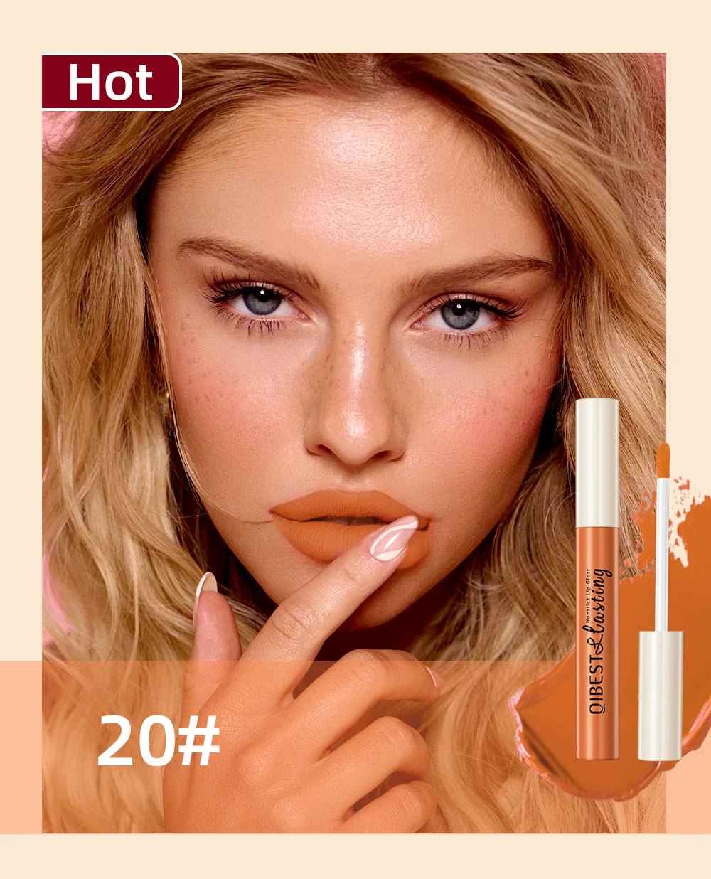 Matte Liquid Lipstick — Waterproof Long - Lasting Velvet Lip Gloss in 24 Natural & Bold Shades - Mzunye