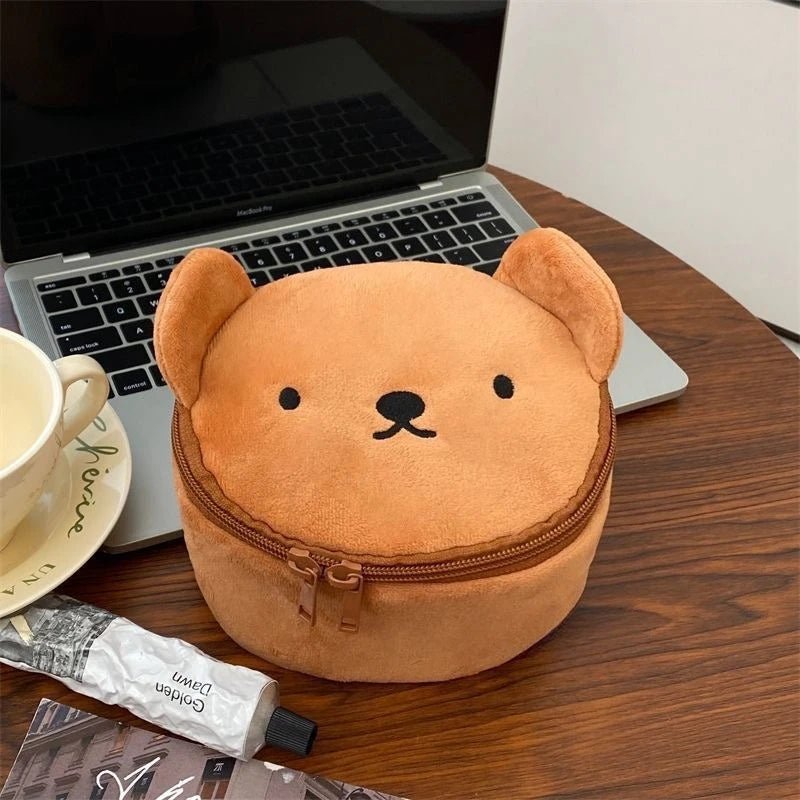 Miffy Kawaii Rabbit Makeup Bag — Large Capacity Travel Cosmetic Organizer - Mzunye