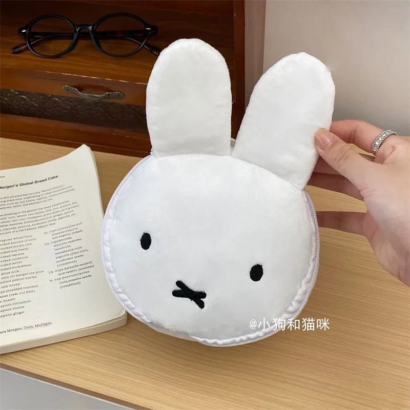 Miffy Kawaii Rabbit Makeup Bag — Large Capacity Travel Cosmetic Organizer - Mzunye