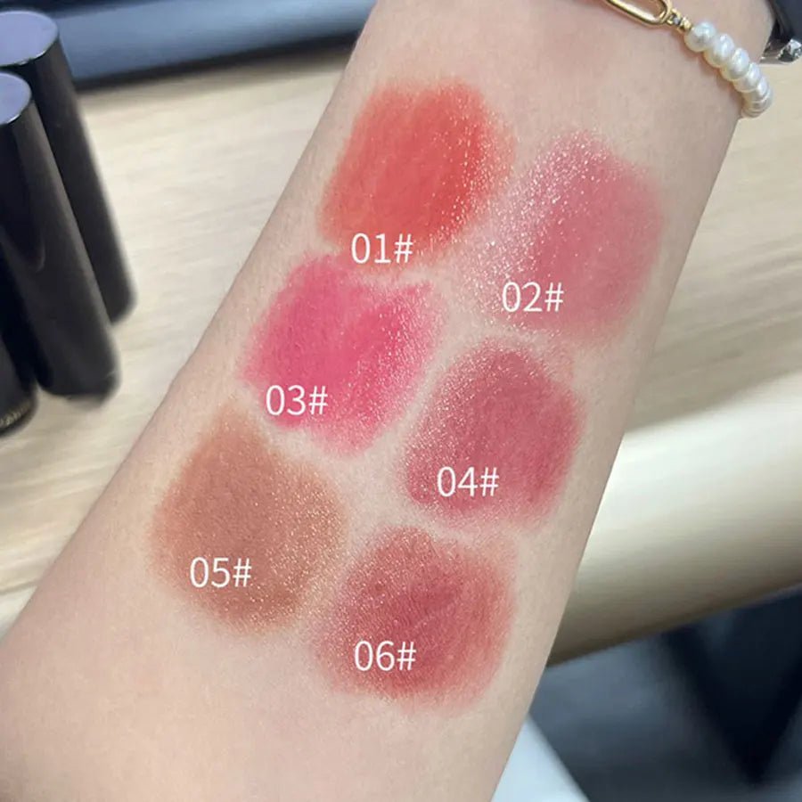 Mirror Finish Red & Brown Lipstick — Waterproof Moisturizing Long - Lasting Lip Gloss Perfect Valentine's Day Gift - Mzunye