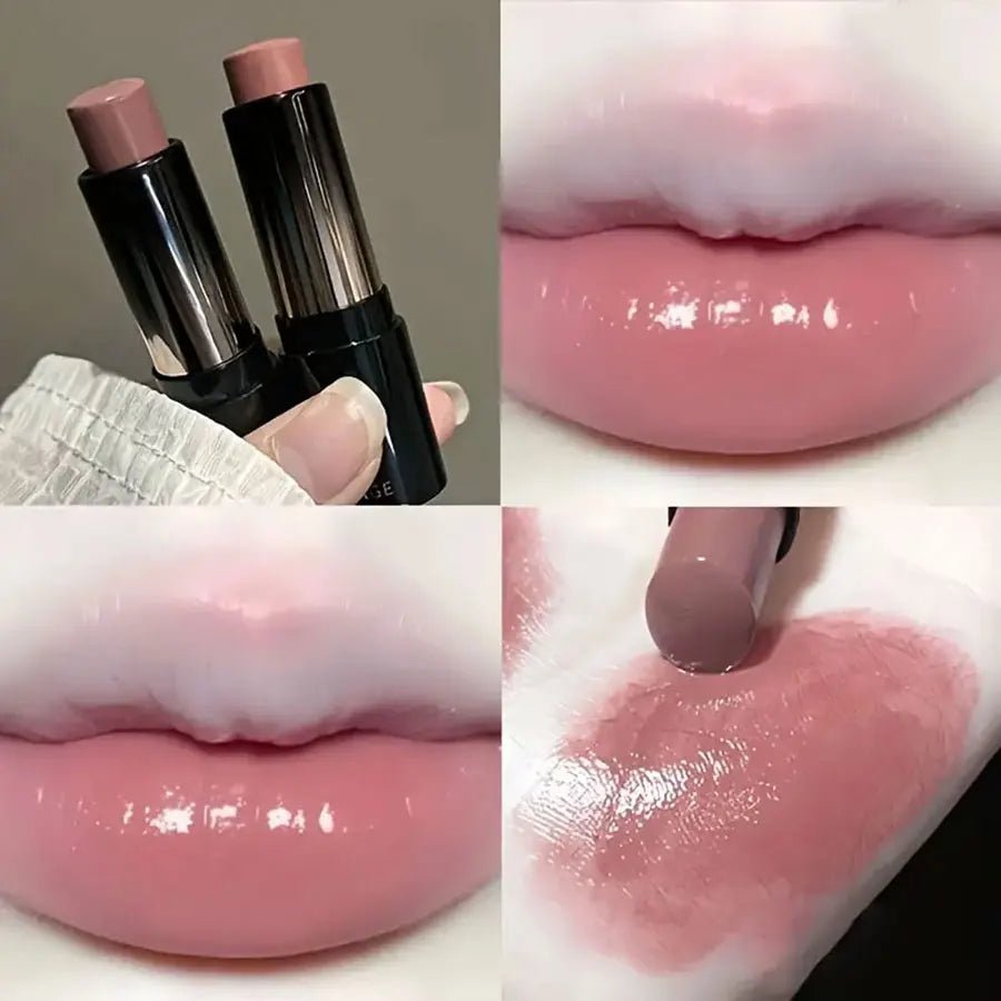 Mirror Finish Red & Brown Lipstick — Waterproof Moisturizing Long - Lasting Lip Gloss Perfect Valentine's Day Gift - Mzunye