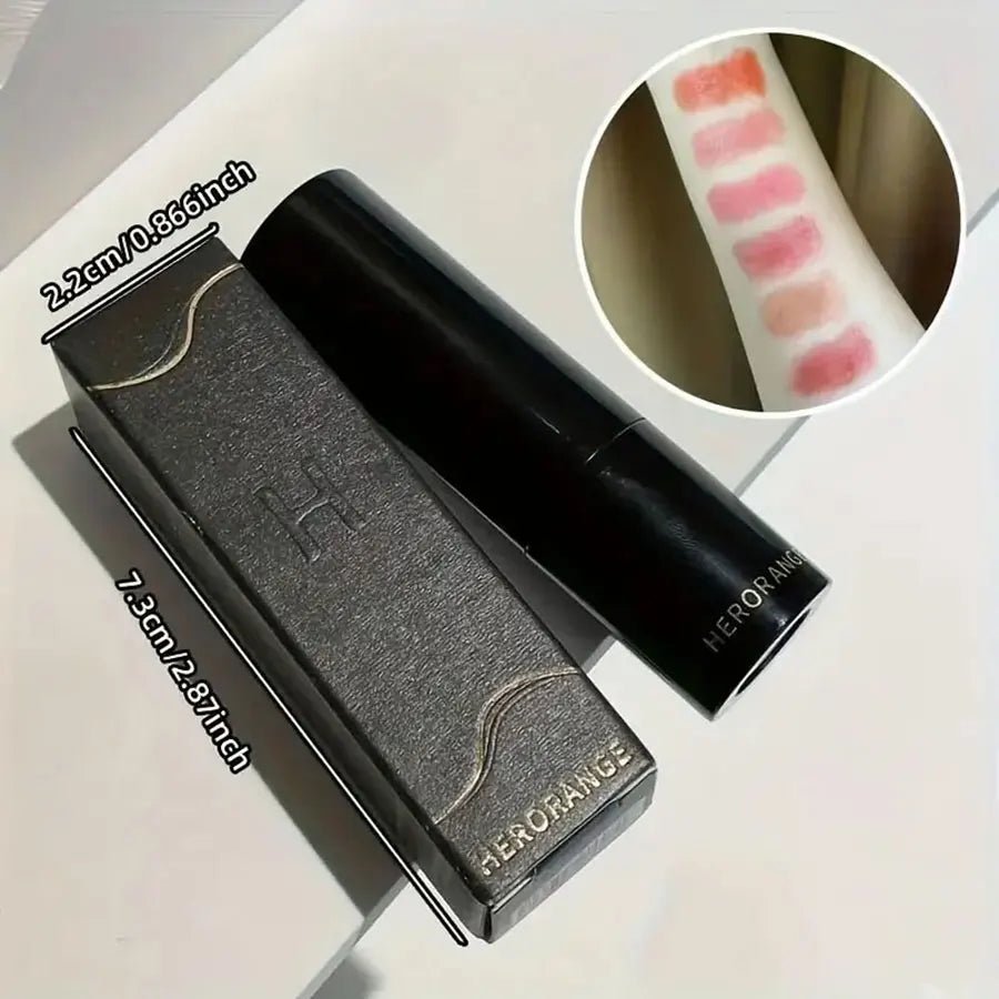 Mirror Finish Red & Brown Lipstick — Waterproof Moisturizing Long - Lasting Lip Gloss Perfect Valentine's Day Gift - Mzunye
