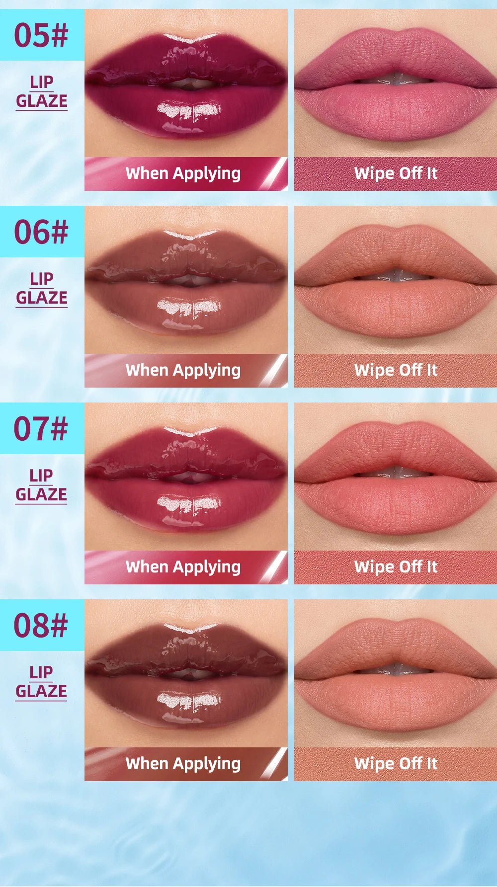 Mirror Lip Gloss — Moisturizing Lightweight Non - Stick Formula - Mzunye