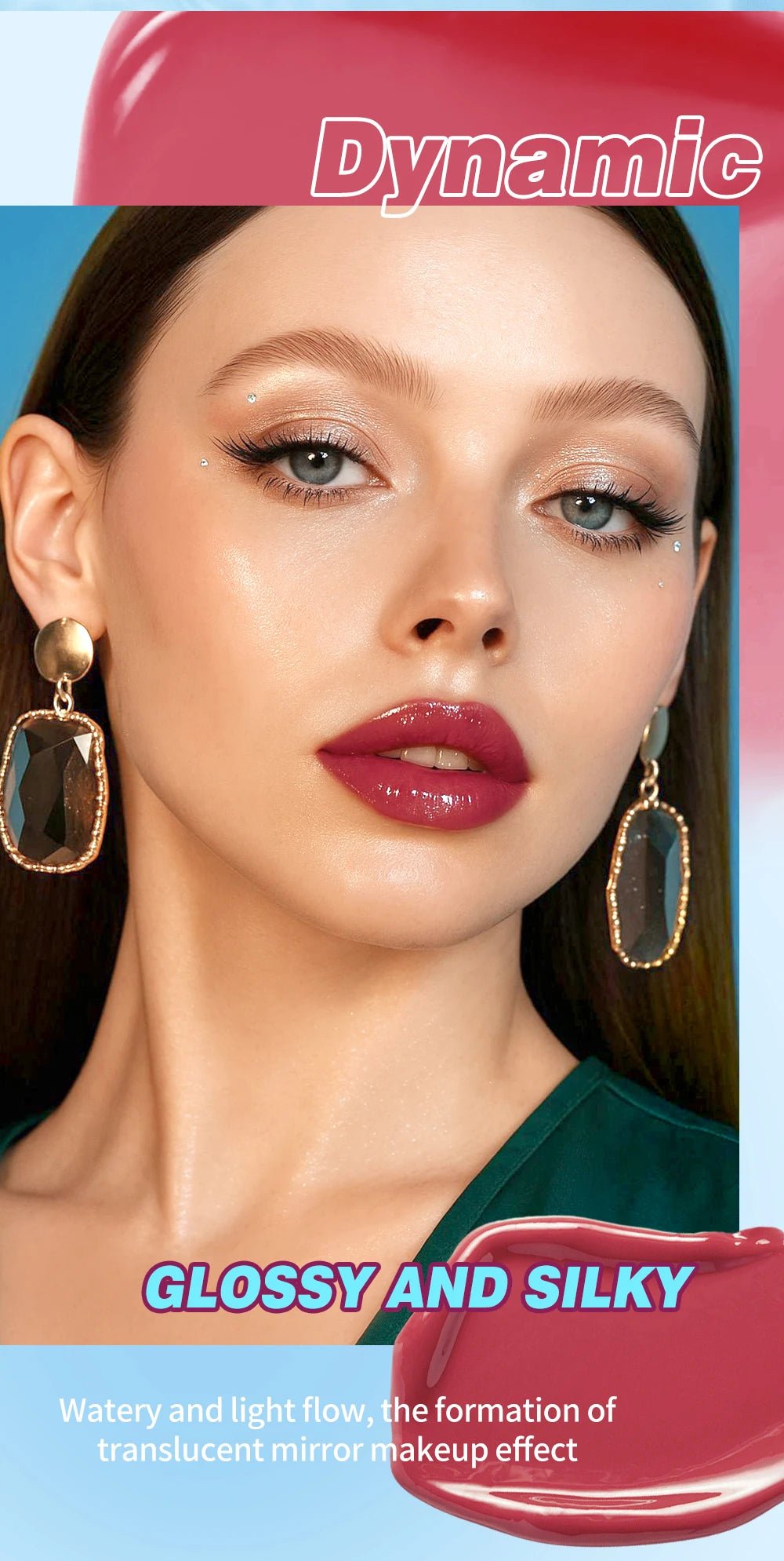 Mirror Lip Gloss — Moisturizing Lightweight Non - Stick Formula - Mzunye