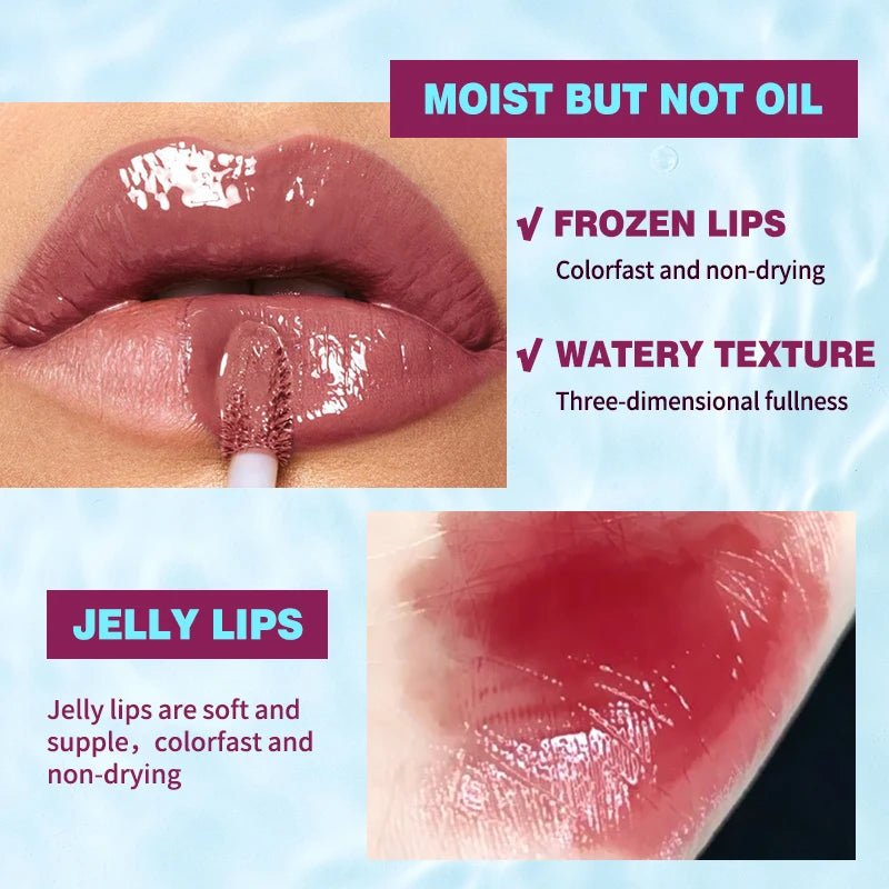 Mirror Lip Gloss — Moisturizing Lightweight Non - Stick Formula - Mzunye