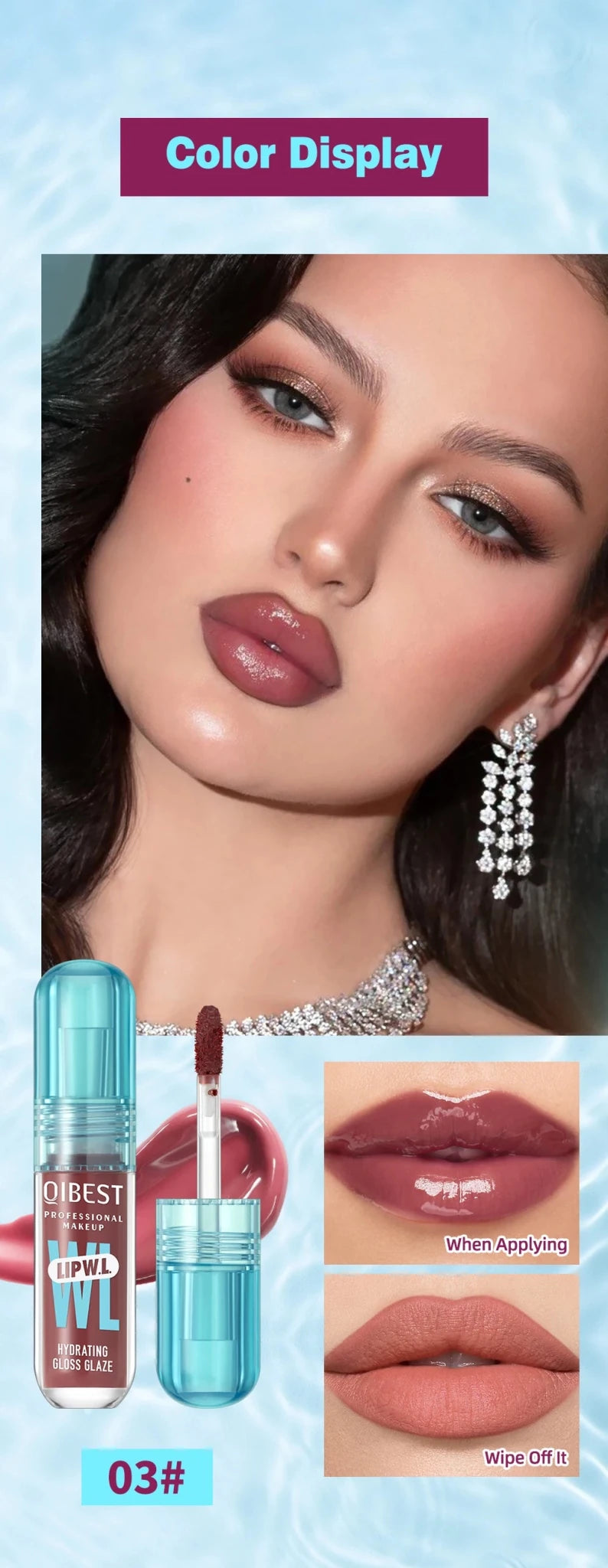 Mirror Lip Gloss — Moisturizing Lightweight Non - Stick Formula - Mzunye