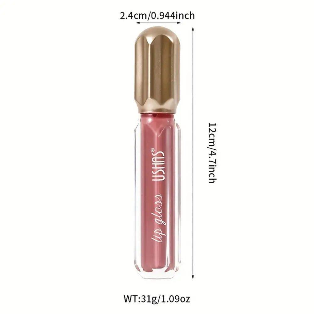 Mirror Pearl Lip Gloss — Waterproof Moisturizing Glitter Lipstick - Mzunye