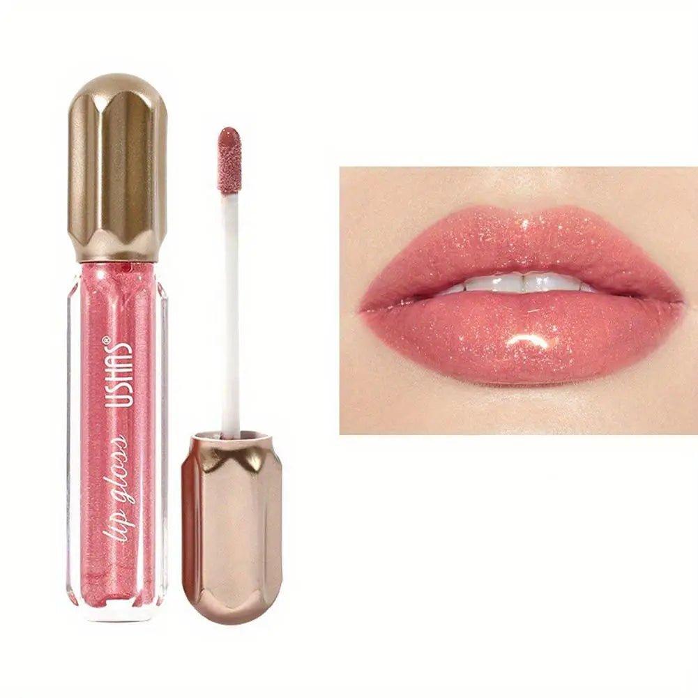 Mirror Pearl Lip Gloss — Waterproof Moisturizing Glitter Lipstick - Mzunye
