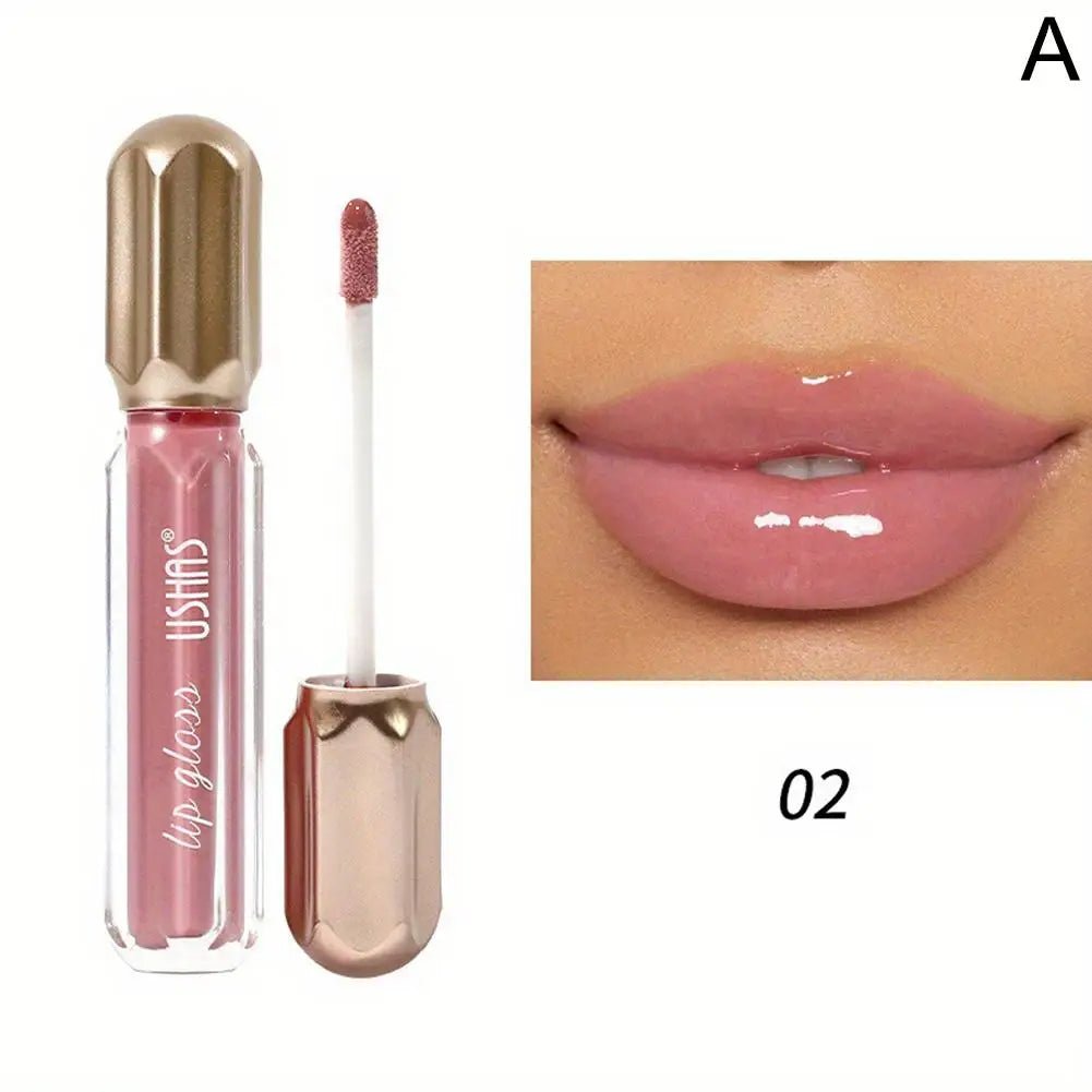 Mirror Pearl Lip Gloss — Waterproof Moisturizing Glitter Lipstick - Mzunye
