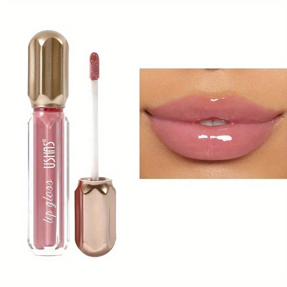Mirror Pearl Lip Gloss — Waterproof Moisturizing Glitter Lipstick - Mzunye