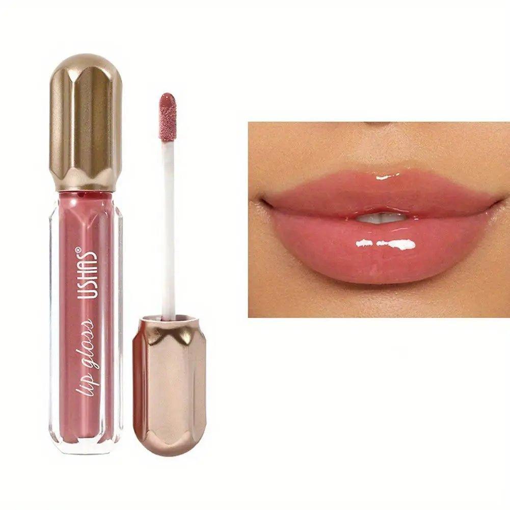 Mirror Pearl Lip Gloss — Waterproof Moisturizing Glitter Lipstick - Mzunye
