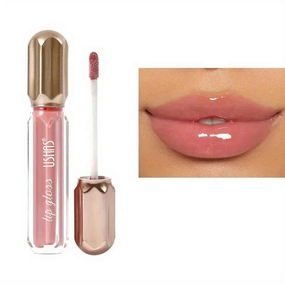 Mirror Pearl Lip Gloss — Waterproof Moisturizing Glitter Lipstick - Mzunye