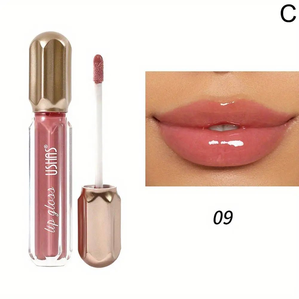 Mirror Pearl Lip Gloss — Waterproof Moisturizing Glitter Lipstick - Mzunye