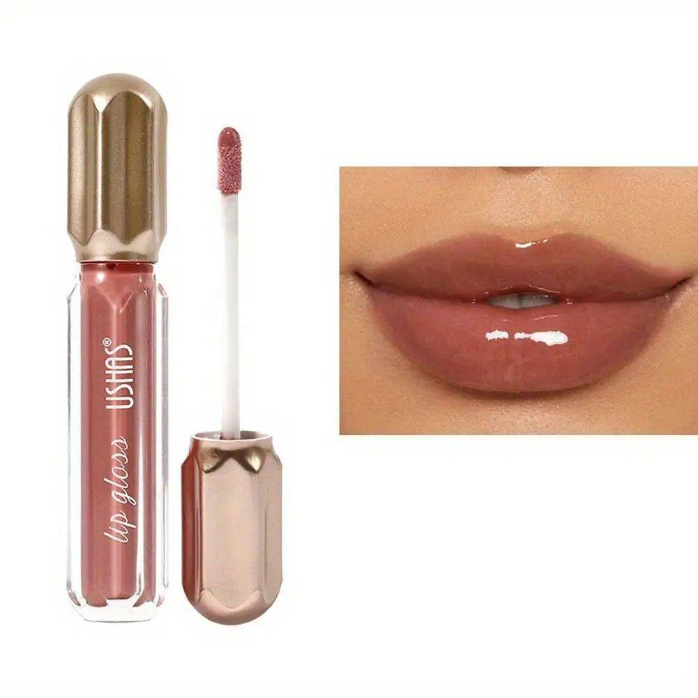 Mirror Pearl Lip Gloss — Waterproof Moisturizing Glitter Lipstick - Mzunye