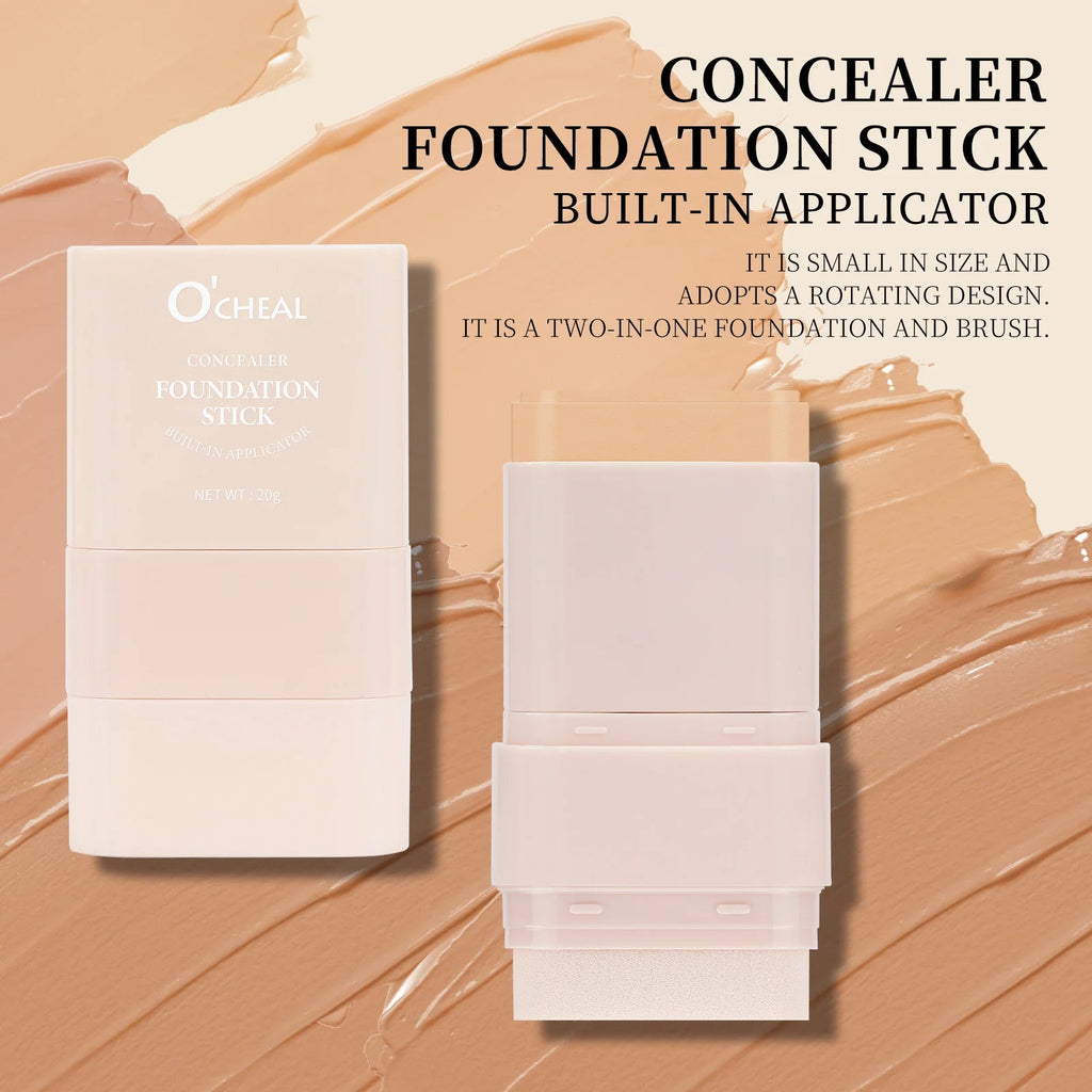 O'cheal 2 - in - 1 Foundation & Bronzer Contour Stick — Matte, Waterproof & Moisturising - Mzunye