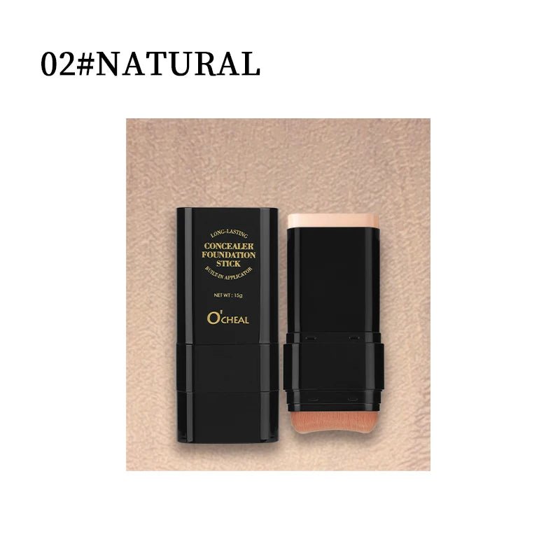 O'cheal 2 - in - 1 Foundation & Bronzer Contour Stick — Matte, Waterproof & Moisturising - Mzunye