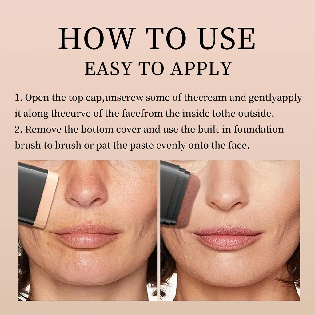 O'cheal 2 - in - 1 Foundation & Bronzer Contour Stick — Matte, Waterproof & Moisturising - Mzunye