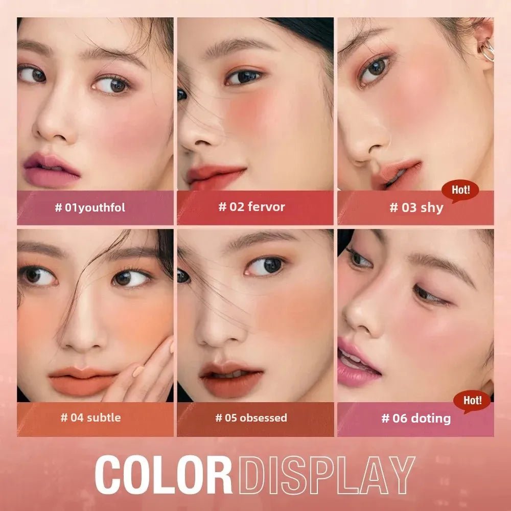 O.TWO.O 3 - in - 1 Cream Blush Stick — Lip, Cheek & Eye Colour, Waterproof Lightweight Multi - Use Makeup | 8 Shades - Mzunye