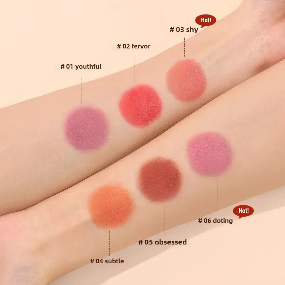 O.TWO.O 3 - in - 1 Cream Blush Stick — Lip, Cheek & Eye Colour, Waterproof Lightweight Multi - Use Makeup | 8 Shades - Mzunye