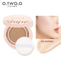 O.TWO.O Air Cushion Foundation — Full Coverage BB Cream, Breathable, Waterproof, Oil - Control | 3 Shades - Mzunye